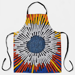 テープ内の抽象芸術:スターバスト エプロン