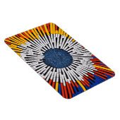 テープ内の抽象芸術:スターバスト マグネット (右側)