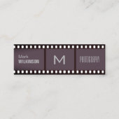 テープ専門カバーの部分 スキニー名刺 (正面)