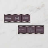 テープ専門カバーの部分 スキニー名刺 (正面/裏面)