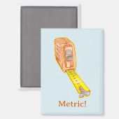 テープ測定メトリックシステム測定テープ マグネット (正面/裏面)