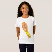 テープ測定メトリックシステム測定テープ Tシャツ (正面フル)