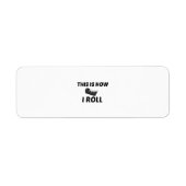 テープ転が ラベル (正面)