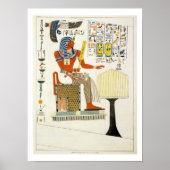 テーベの王の墓からの壁画、ディスコ ポスター (正面)