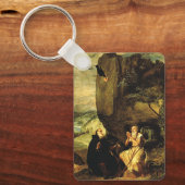 テーベ素晴らしスのアンソニーとポール キーホルダー (正面)