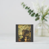 テーベ素晴らしスのアンソニーとポール スクエア名刺 (スタンド正面)