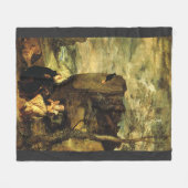 テーベ素晴らしスのアンソニーとポール フリースブランケット (正面(横))