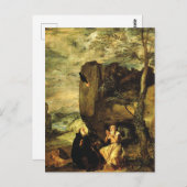 テーベ素晴らしスのアンソニーとポール ポストカード (正面/裏面)