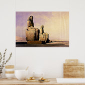 テーベ1838年12月4日デヴィッド・ロバーツ/ハヘアート ポスター (キッチン)