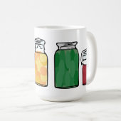 テーマのコーヒー・マグを缶詰にするメーソンジャー コーヒーマグカップ (正面右)
