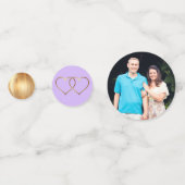 テーマの写真の紙吹雪の結婚 コンフェッティ (正面)