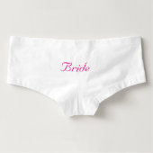 テーマを結婚している花嫁 ホットショーツ (裏面)