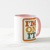 テーマを設定している マグカップ (正面右)