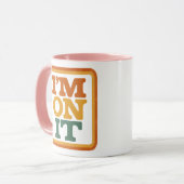 テーマを設定している マグカップ (正面左)