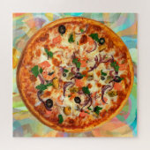 テーマイタリアンピザパイジグソーパズル ジグソーパズル (横)