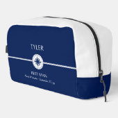 テーマウェディング航海のパーティー花婿介添人トイレタリーバッグ ドップキット (右コーナー)