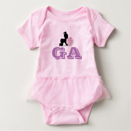 テーマカスタムなネットボールプレーヤーの位置 ベビーボディスーツ