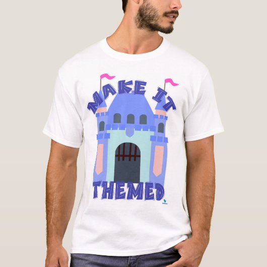 テーマキャッスルパークで楽しもう Tシャツ (正面)