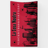 テーマギャングギャングのパーティー 横断幕 (縦)