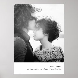 テーマシンプル歓迎ポスター ポスター