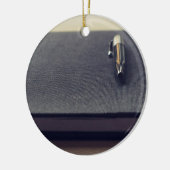 テーマジャーナルは黒いBoで万年筆休みます セラミックオーナメント (左)