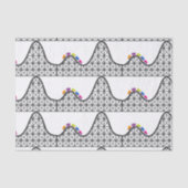 テーマパークローラーコースターパーティー組織 薄葉紙 (正面)