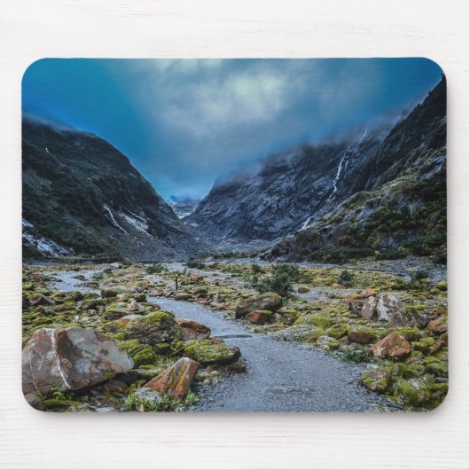 テーマパーソナライズな自然山 マウスパッド (正面)