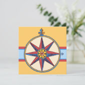 テーマパ航海のーティー – ヨット、セーリングクラブ、マリーナ 招待状 (スタンド正面)