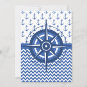 テーマパ航海のーティー – ヨット、セーリングクラブ、マリーナ 招待状 (正面)