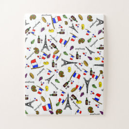 テーマフランスのの不可能なジグソー ジグソーパズル