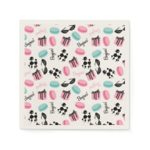 テーマフランスのナプキン