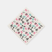 テーマフランスのナプキン スタンダードカクテルナプキン (角)