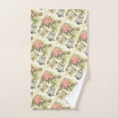 テーマフランスのヴィンテージパリスバスルーム用タオルセット バスタオルセット (ハンドタオル)