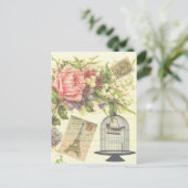 テーマフランスのヴィンテージパリポストカード ポストカード (スタンド正面)