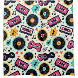 テーマポップ・アートのシャワーカーテン シャワーカーテン