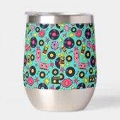 テーマポップ・アートの付きウォーターボトル絶縁タンブラー (右面)