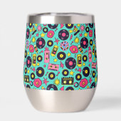 テーマポップ・アートの付きウォーターボトル絶縁タンブラー (背面)