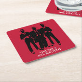 テーママフィア スクエアペーパーコースター (アングル)