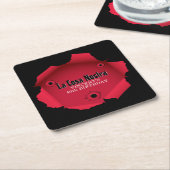 テーママフィア スクエアペーパーコースター (アングル)