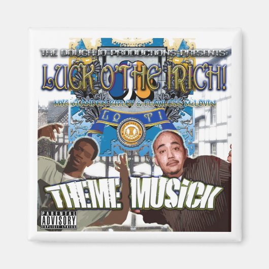 テーマムシック磁石 マグネット (正面)