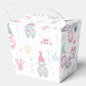 テーマ別のバースデー航海のタパーティーのお願い フェイバーボックス (裏面)