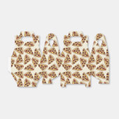 テーマ別ピザパーティー切妻用箱 フェイバーボックス (折り畳みなし)