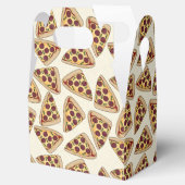 テーマ別ピザパーティー切妻用箱 フェイバーボックス (オープン)