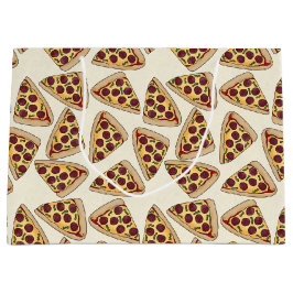 テーマ別ピザパーティー大抱き枕 ラージペーパーバッグ