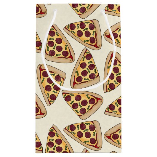 テーマ別ピザパーティー小抱き枕 スモールペーパーバッグ (裏面)