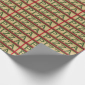 テーマ別ピザワードアートラッピング紙 ラッピングペーパー (角)