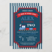 テーマ別誕生日パーティーの招待をトレーニング 招待状 (正面/裏面)