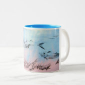 テーマ及び変化のマグ ツートーンマグカップ (正面右)