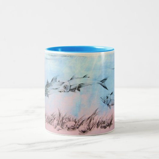 テーマ及び変化のマグ ツートーンマグカップ (中央)