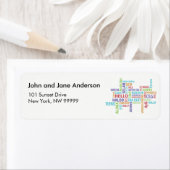 テーマ威厳があるアドパーソナライズされたレス ラベル (インサイチュ)